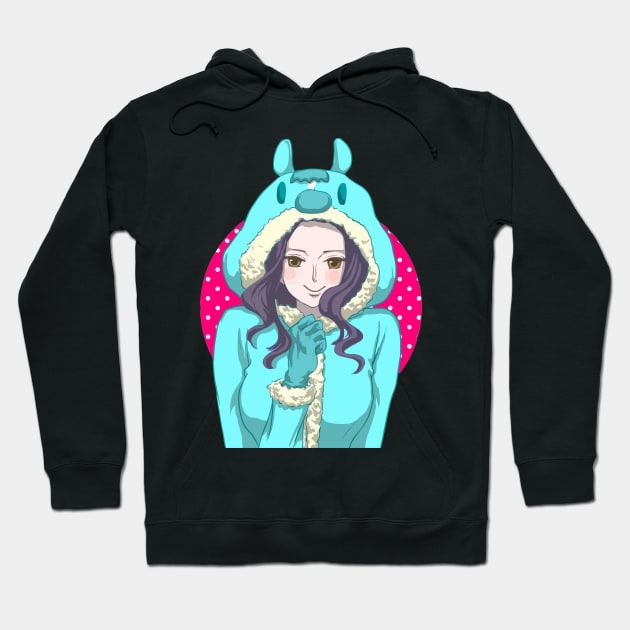 Nico Robin One Piece Fashion Hoodie by KDungUniversal